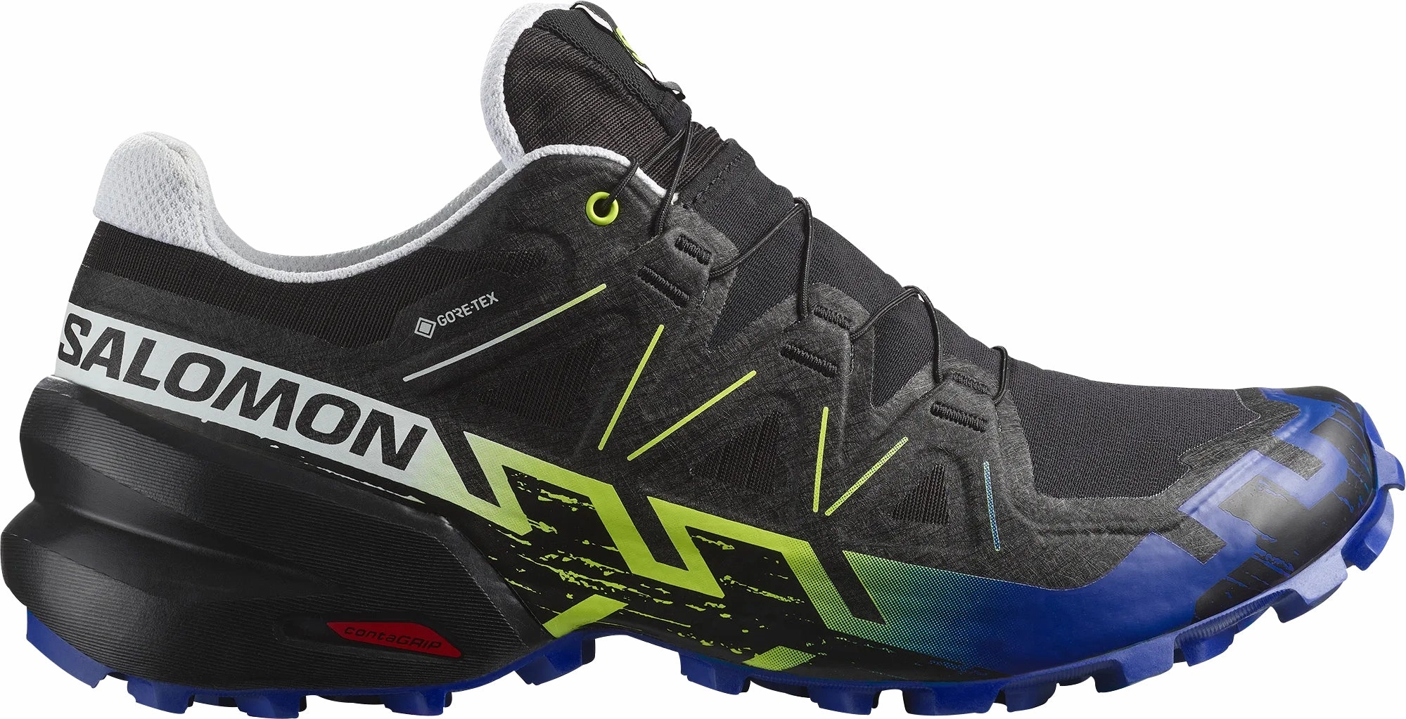 court shoes Salomon Speedcross 6 GORE-TEX Mens Trail Running Shoes - Black