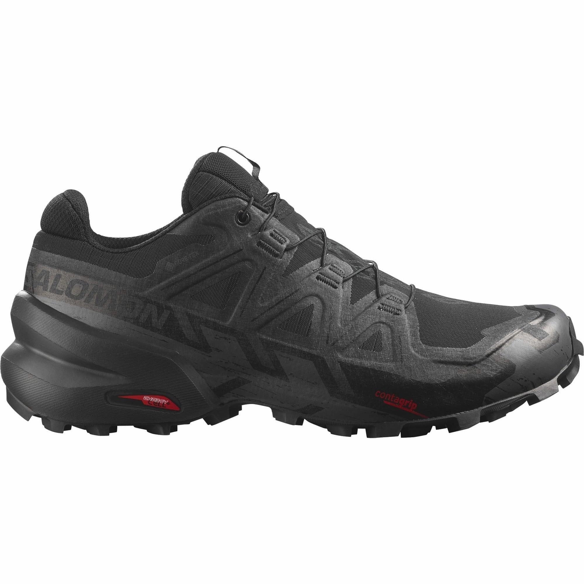 Salomon Speedcross 6 GORE-TEX Mens Trail Running Shoes - Black Cold weather run
