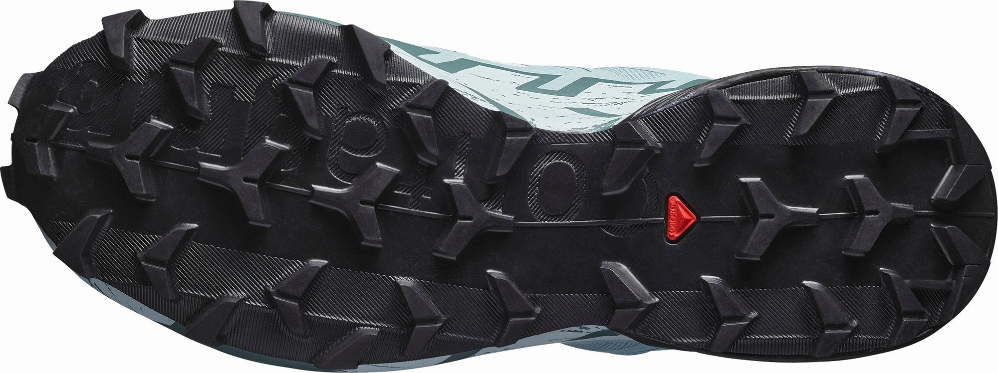 Reinforced Eyelet Design Tensile Reinforcement Salomon Speedcross 6 GORE-TEX Womens Trail Running Shoes - Blue