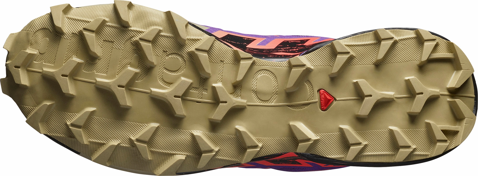 Ergonomic Toe Box Salomon Speedcross 6 Womens Trail Running Shoes - Purple