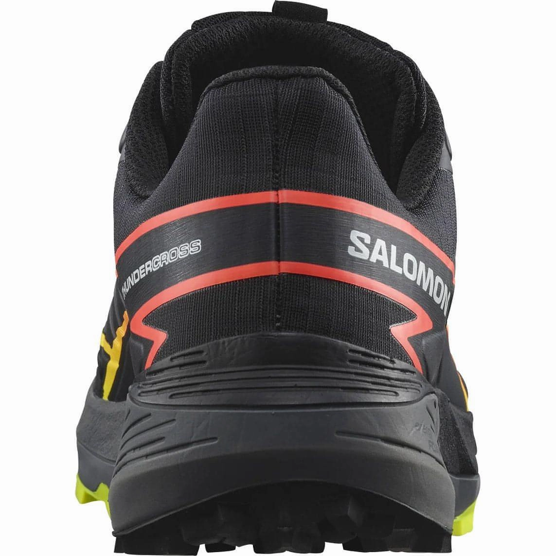 Salomon Thundercross Mens Trail Running Shoes - Black Anti Microbial Treatment Comfort Cushion Technology
