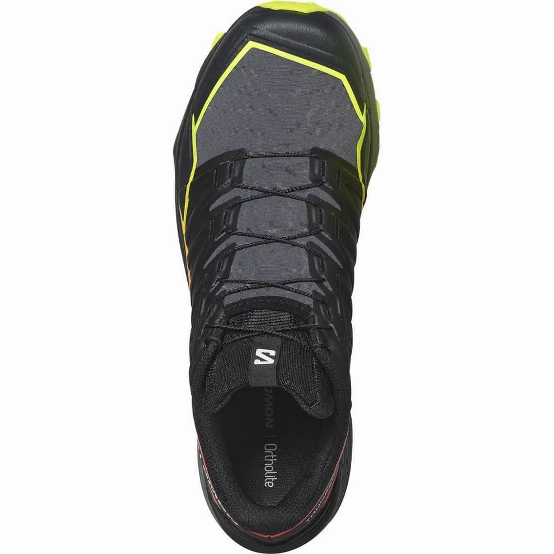 Ultra Grip Pattern Salomon Thundercross Mens Trail Running Shoes - Black