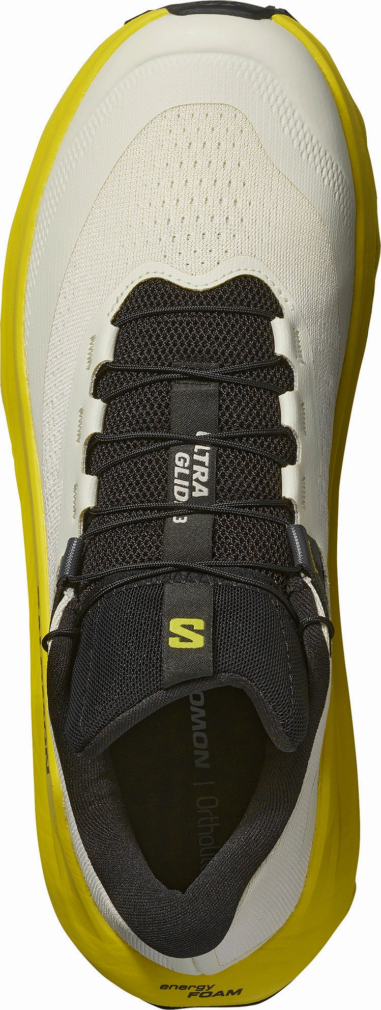 Salomon Ultra Glide 3 Mens Trail Running Shoes - Cream Unique mid - top cut