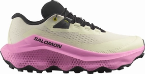 Salomon Ultra Glide 3 Womens Trail Running Shoes - Cream Responsive Footbed Easy on off