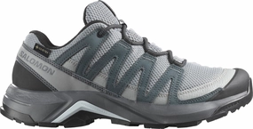 Transit Style Breathable Form Salomon X-Adventure Recon GORE-TEX Womens Walking Shoes - Grey