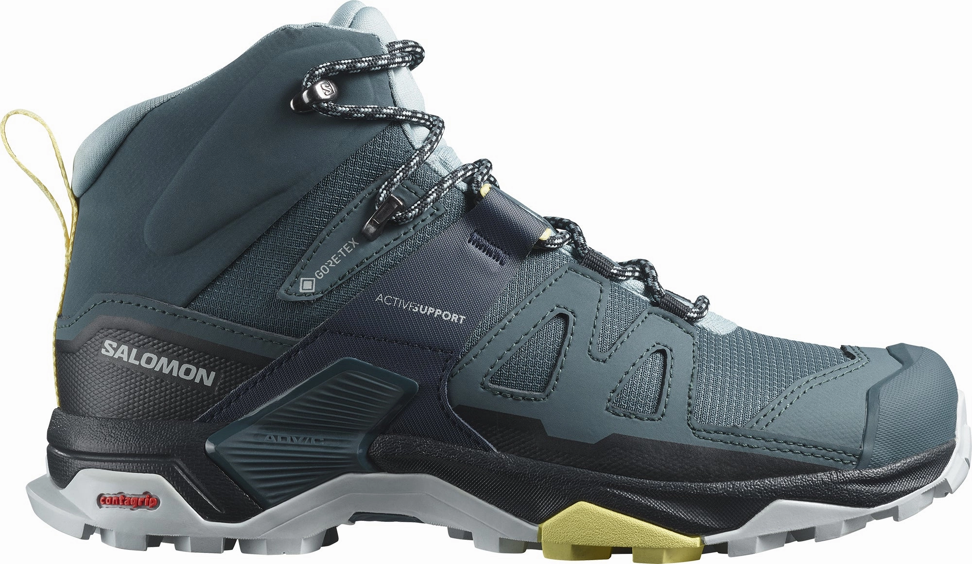 Salomon X Ultra 4 Mid GORE-TEX Womens Walking Boots - Blue Rock Protection Waterproof footwear