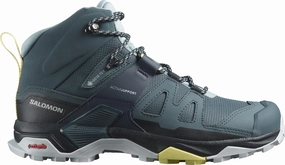Salomon X Ultra 4 Mid GORE-TEX Womens Walking Boots - Blue Rock Protection Waterproof footwear