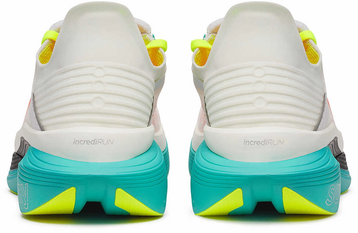 neutral colored shoes running in a duathlon Saucony Endorphin Elite 2 Running Shoes - White