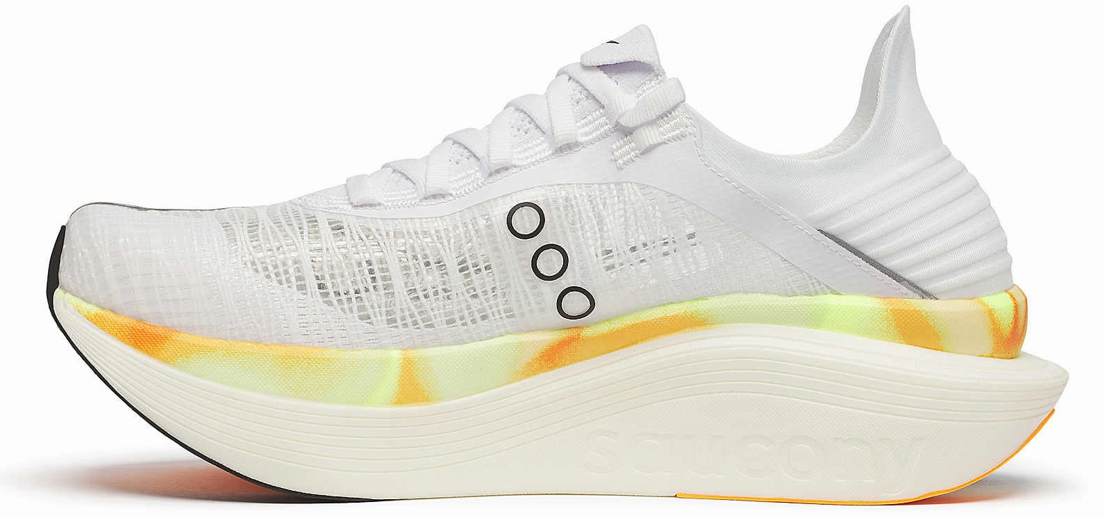 Dynamic Flexibility Saucony Endorphin Elite 2 Running Shoes - White