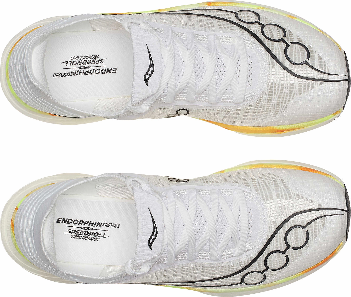 Blown Rubber Compound Saucony Endorphin Elite 2 Running Shoes - White