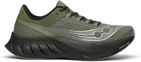 Airflow Optimized Structure Stabilizing Heel Clip Saucony Endorphin Pro 4 Mens Running Shoes - Green