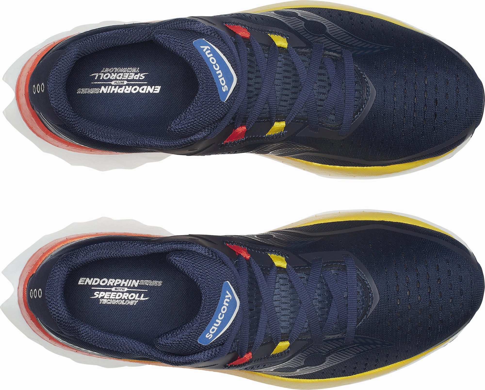 Foam Lining Saucony Endorphin Speed 4 Mens Running Shoes - Navy