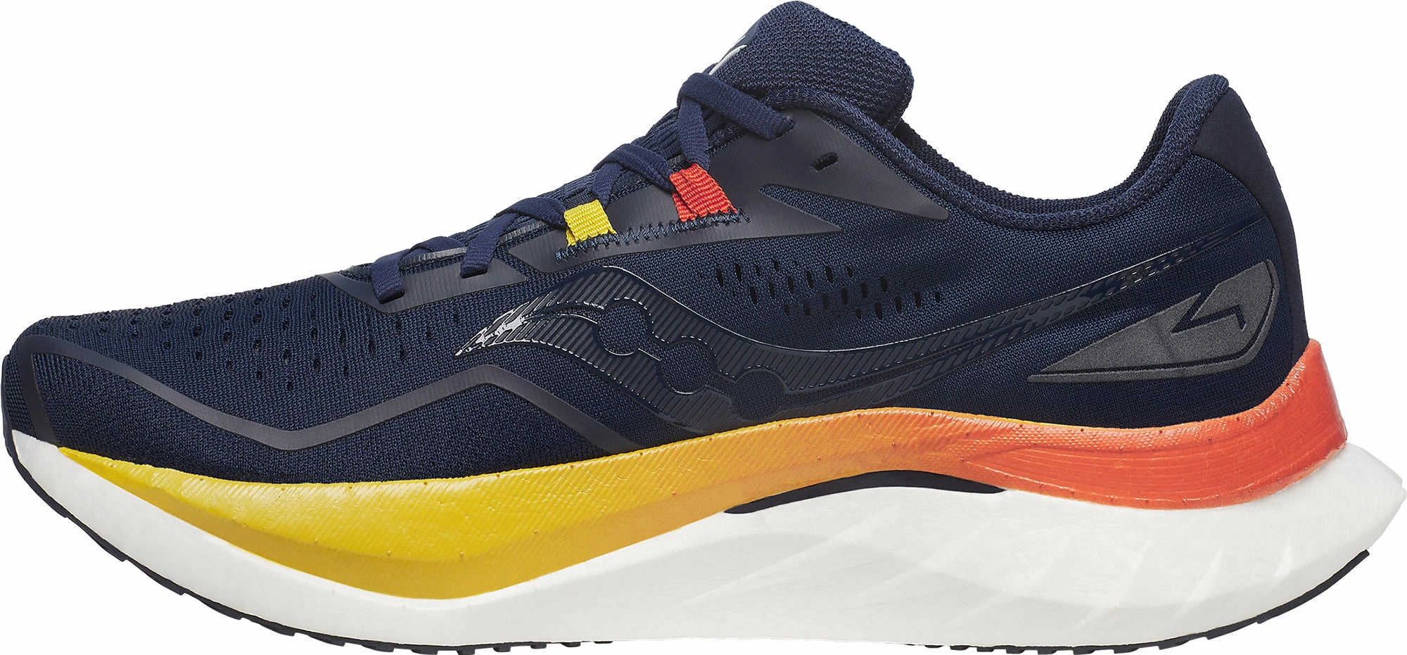 Airflow Channel System Saucony Endorphin Speed 4 Mens Running Shoes - Navy