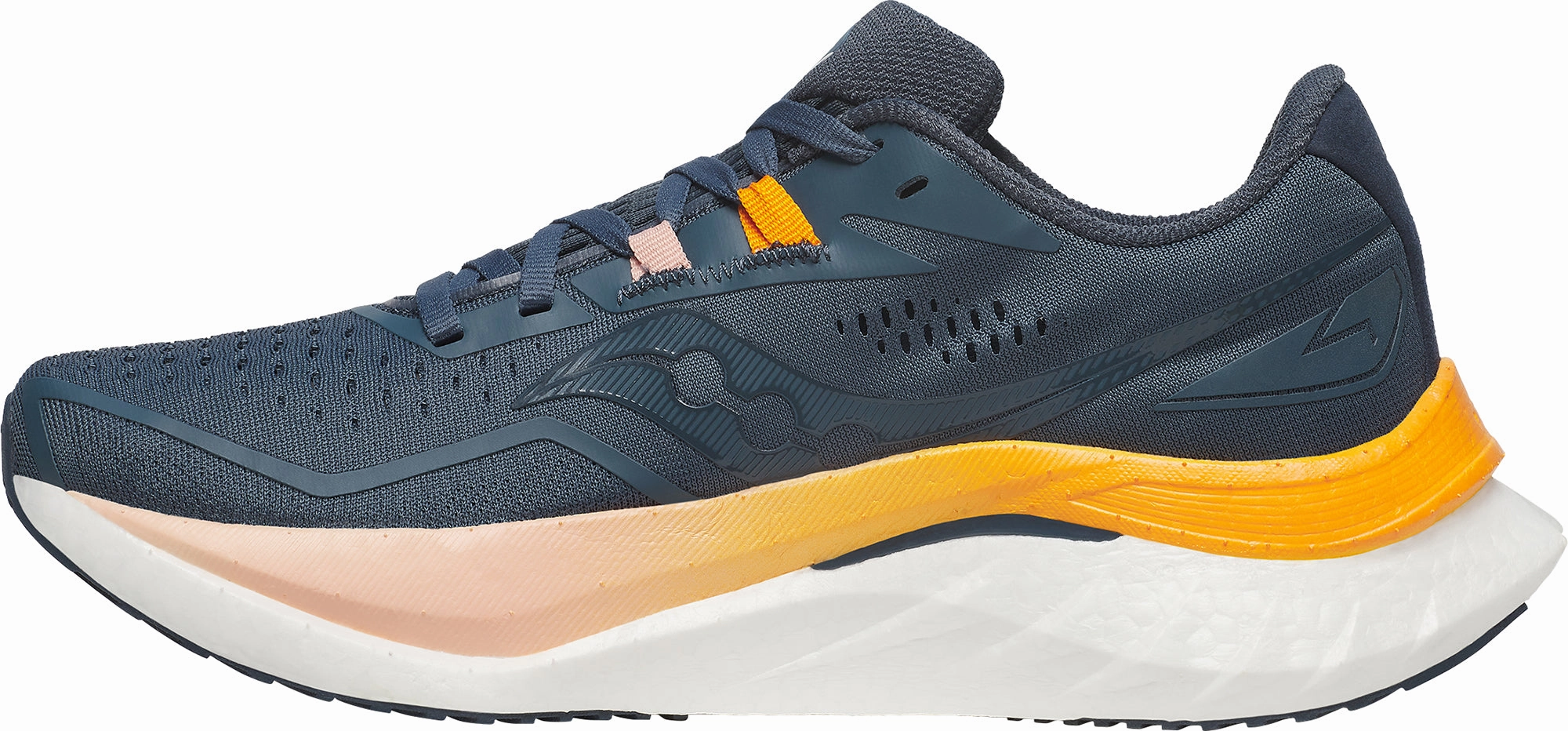 Woven Upper Technology Saucony Endorphin Speed 4 Womens Running Shoes - Blue