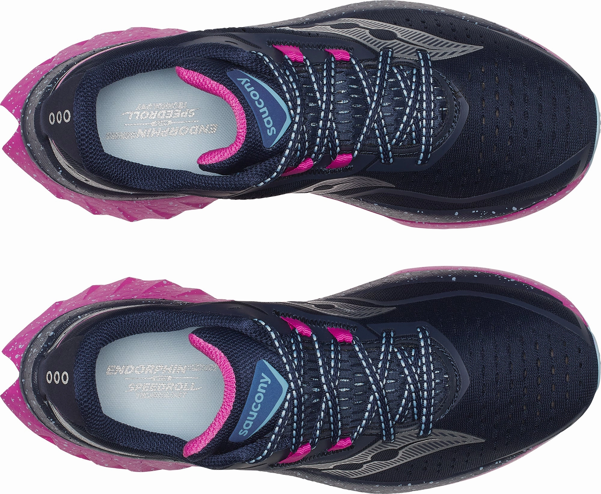 Saucony Endorphin Speed 4 Womens Running Shoes - Blue Multi Directional Grip