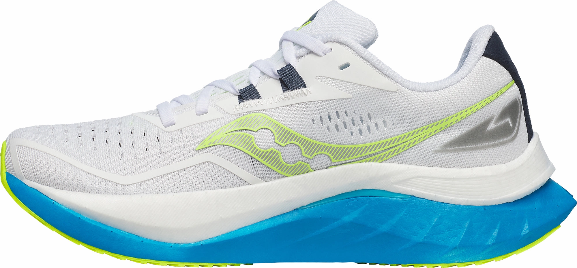 Soft Motion Saucony Endorphin Speed 4 Womens Running Shoes - White