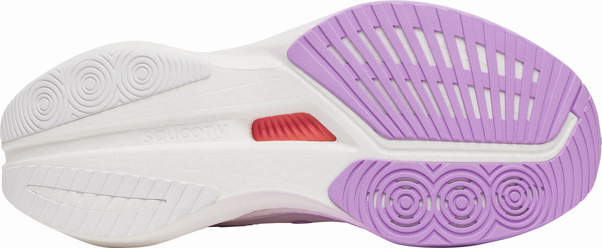 Ergonomic Heel Cup PaddedCollar Saucony Endorphin Speed 5 Womens Running Shoes - White