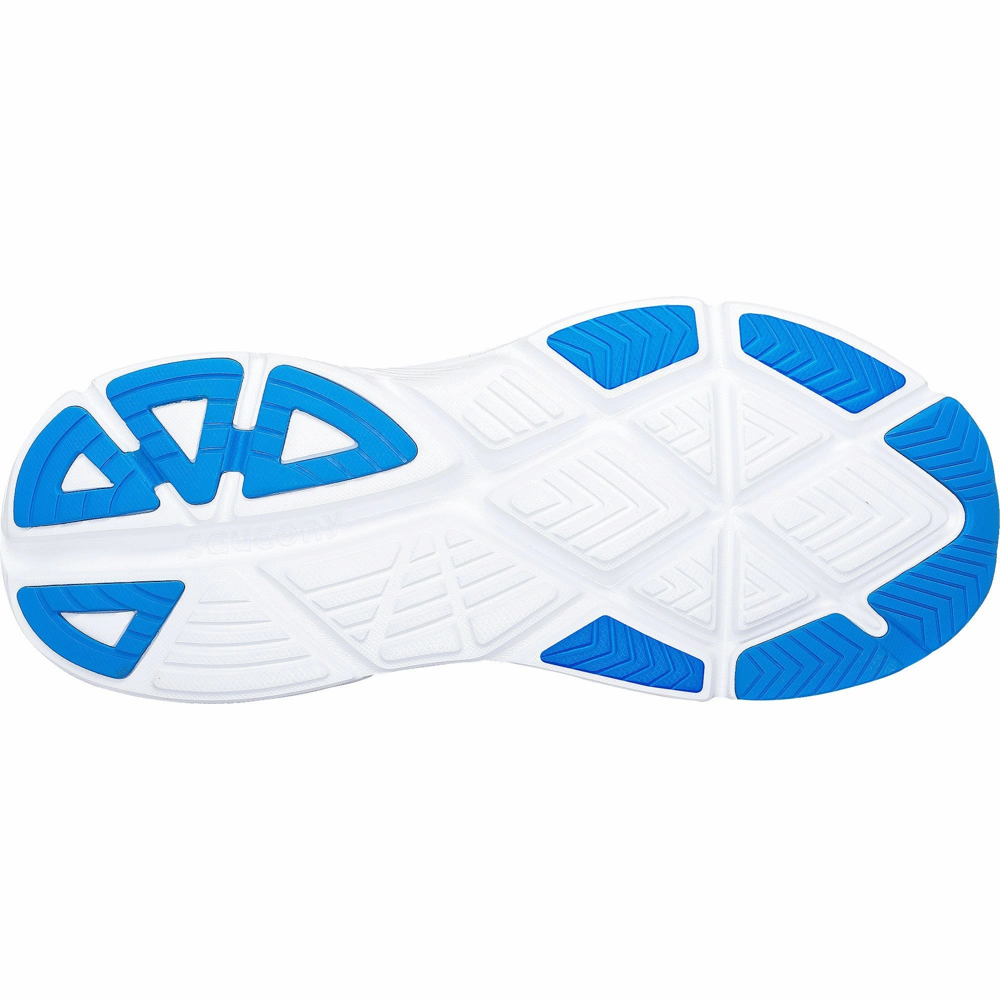 cricket shoes Saucony Guide 17 WIDE FIT Mens Running Shoes - Navy