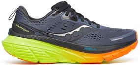 Saucony Guide 18 Mens Running Shoes - Grey Run All Day Step Fit