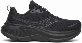 Saucony Hurricane 25 Womens Running Shoes - Black Hill - running Airflow Channel Design