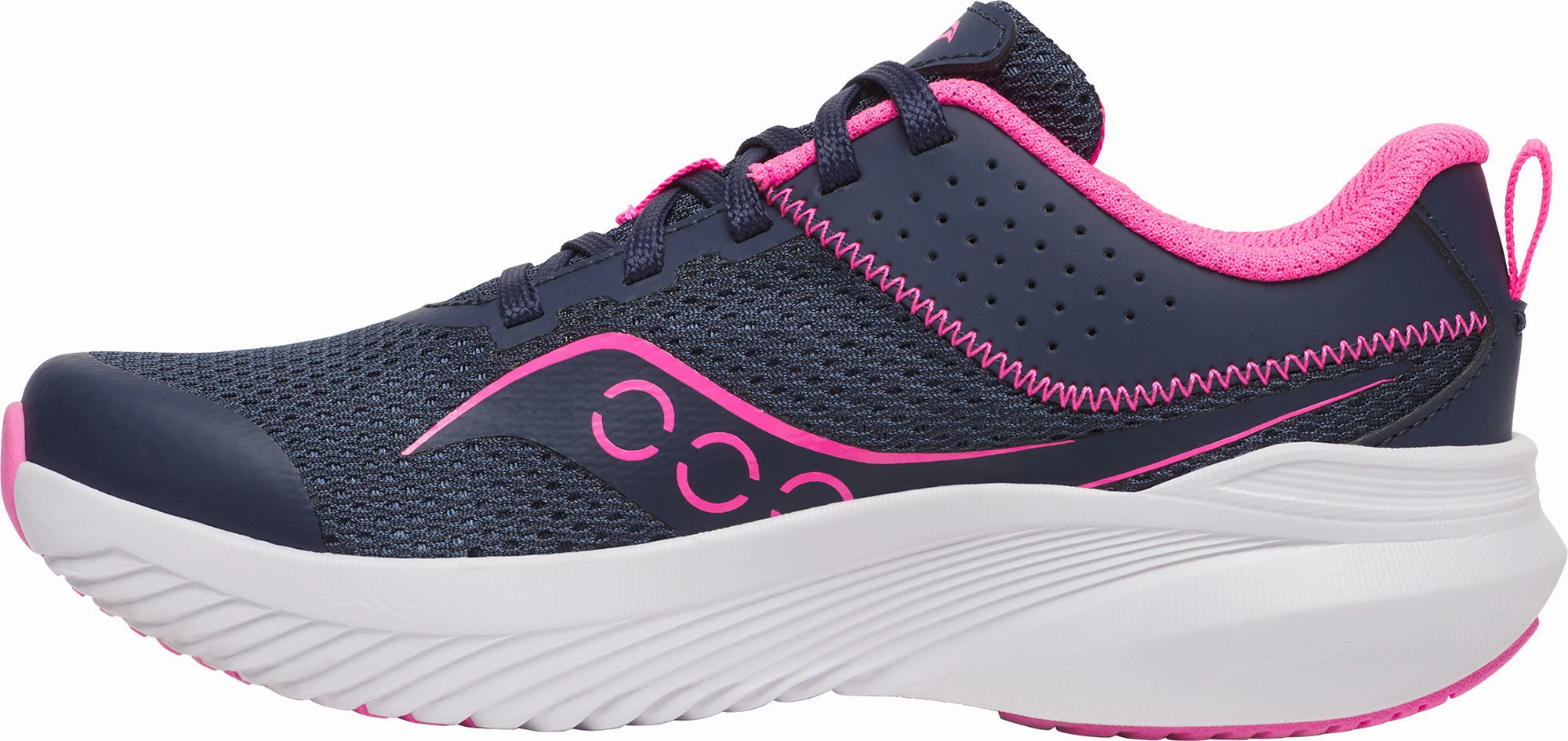 Saucony Kinvara 14 LTT Junior Running Shoes - Blue Eco Friendly Foam Walk Utility