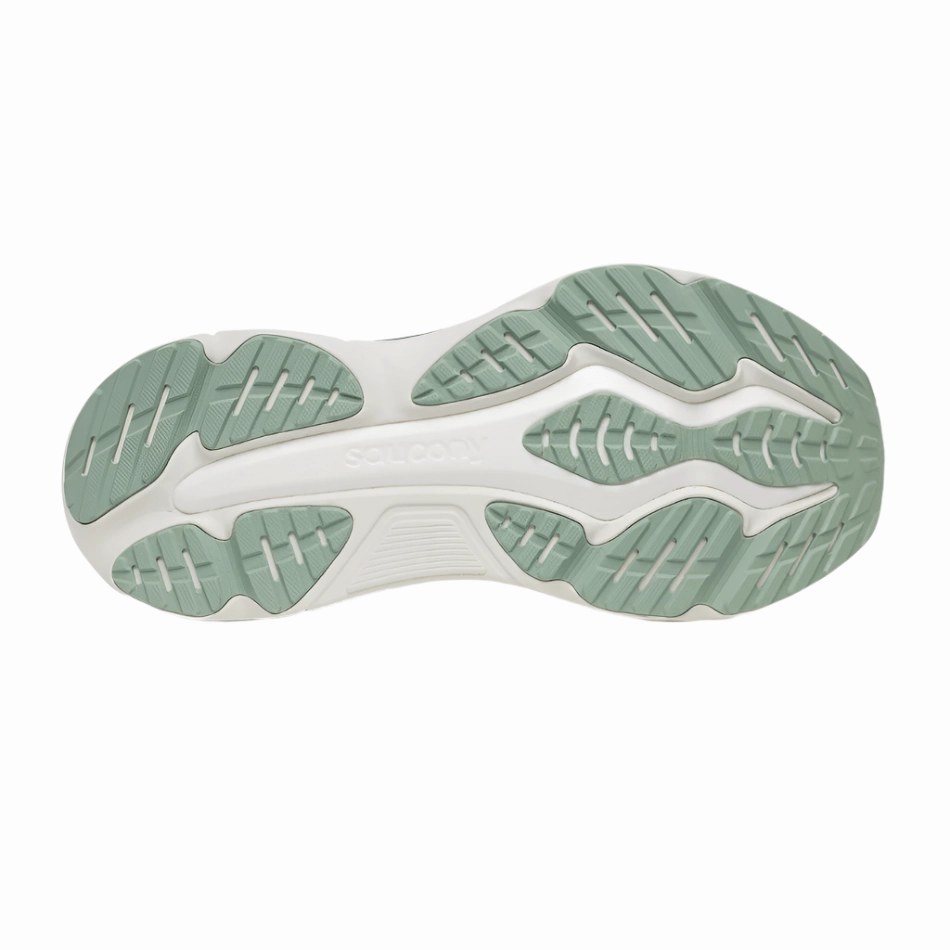 Torsional Rigidity Frame Saucony Men's Hurricane 25 Running Shoes in Dusk/Iceberg AW25