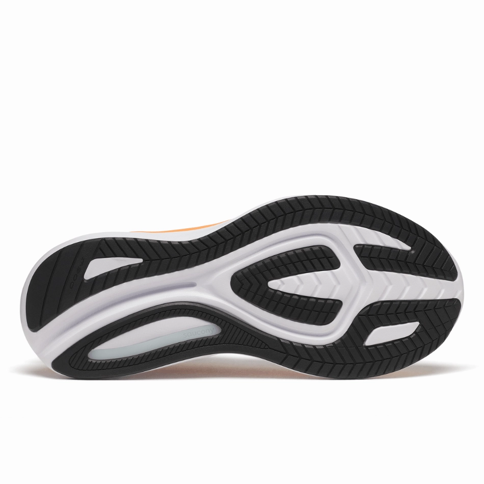 Saucony Men's Omni 22 Running Shoes in Pollen/Black SS25 Comfort arch support Cushioned Midsole