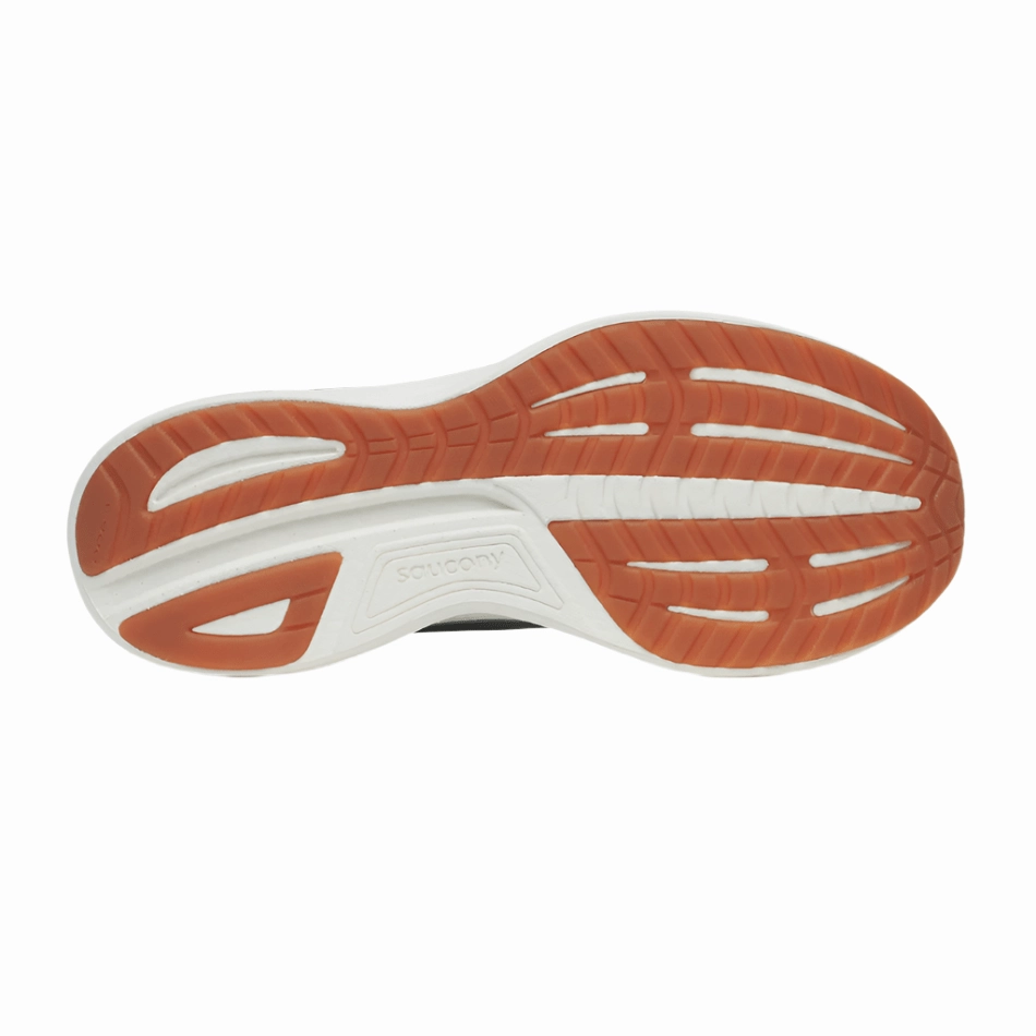 Saucony Men's Ride 18 Running Shoes in Carbon/Iceberg AW25 casual - runner trekking