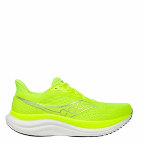 Saucony Men's Triumph 23 Running Shoes in Citron - Online Exclusive anti slip grip soccer - compatible running shoes