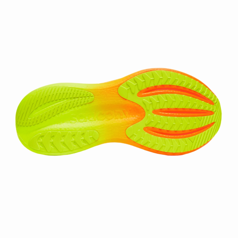 Saucony Men's Triumph 23 Running Shoes in Shadow/Vizi AW25 Propulsion Plate Technology Suitable for all running environments