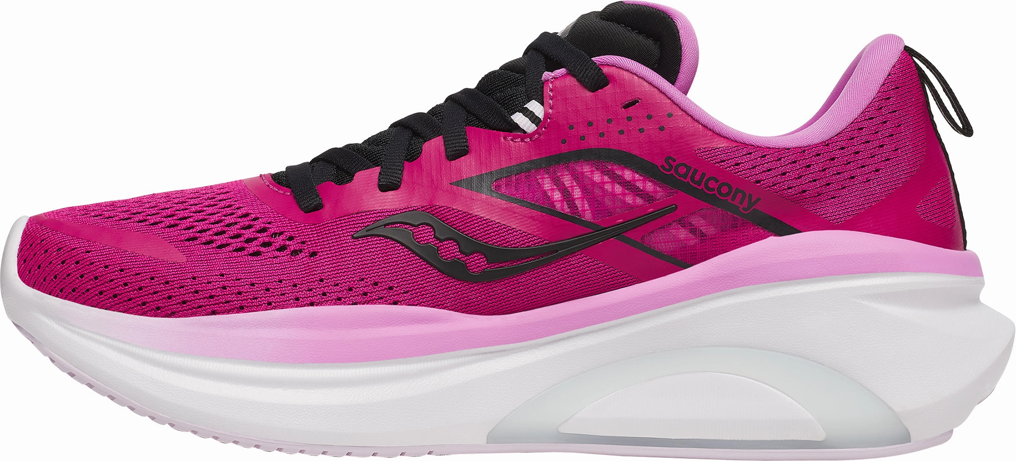 Soft Zone Saucony Omni 22 Womens Running Shoes - Pink