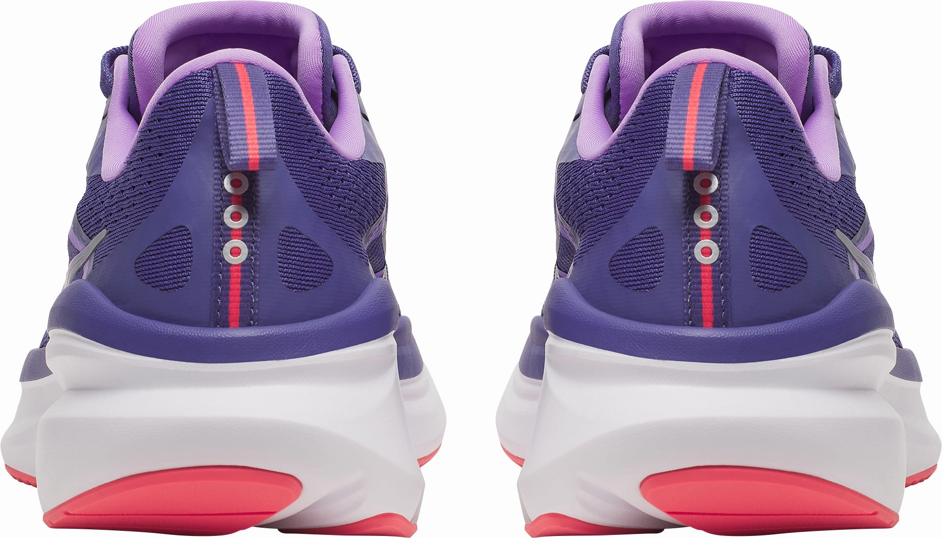 Saucony Omni 22 Womens Running Shoes - Purple Elastic Lace Closure Jump High