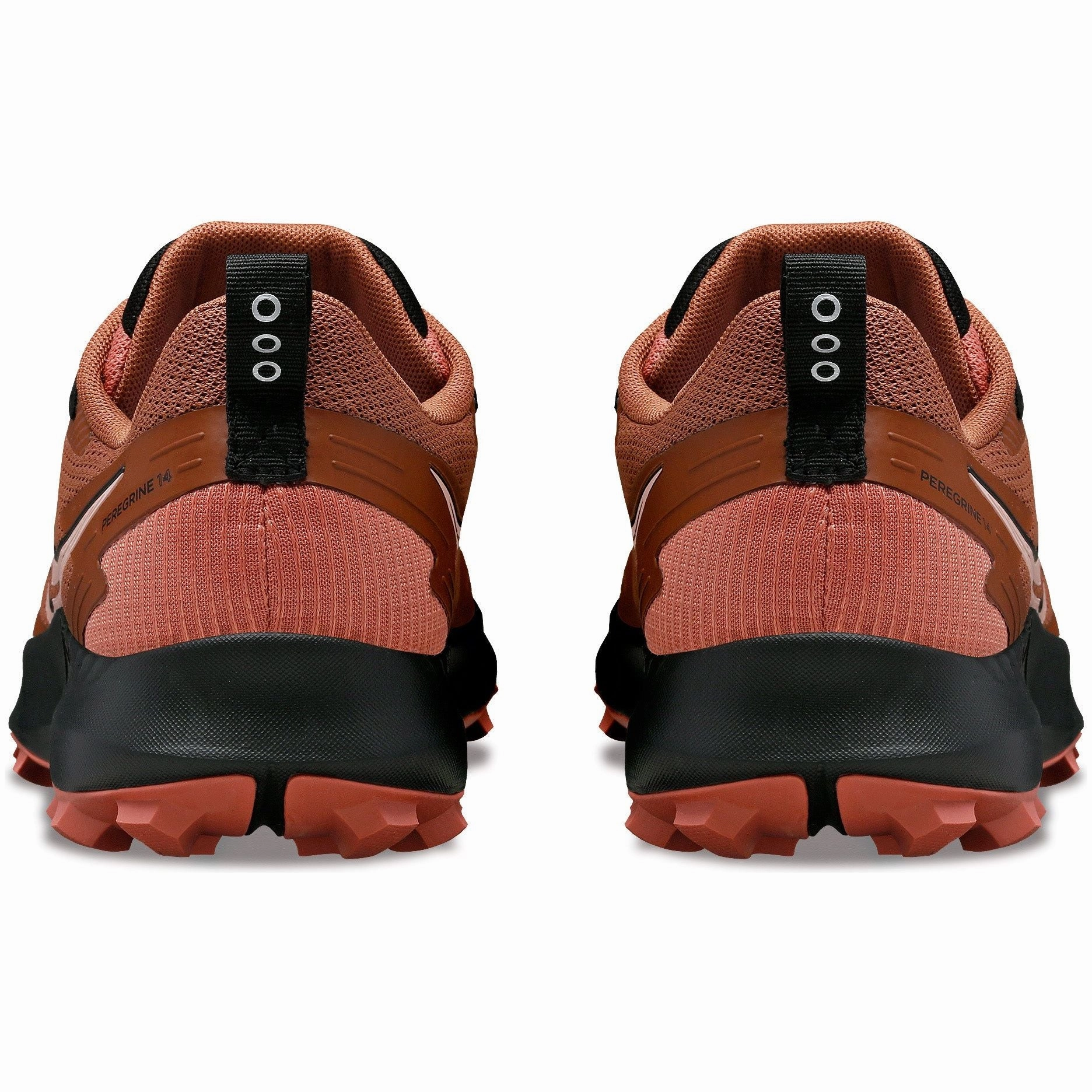 Comfortable Arch Recycled Composite Upper Saucony Peregrine 14 GORE-TEX Womens Trail Running Shoes - Red