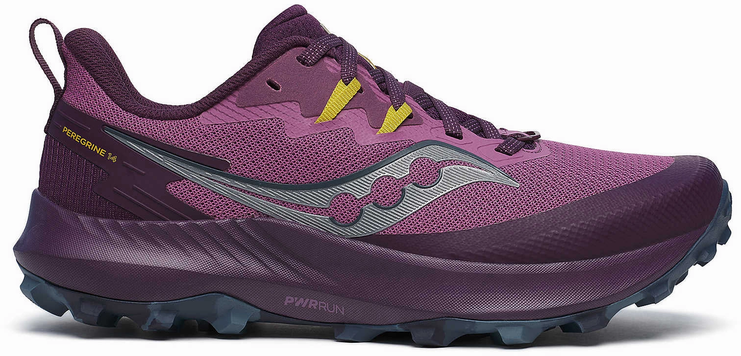 Saucony Peregrine 14 Womens Trail Running Shoes - Purple Splendid durability