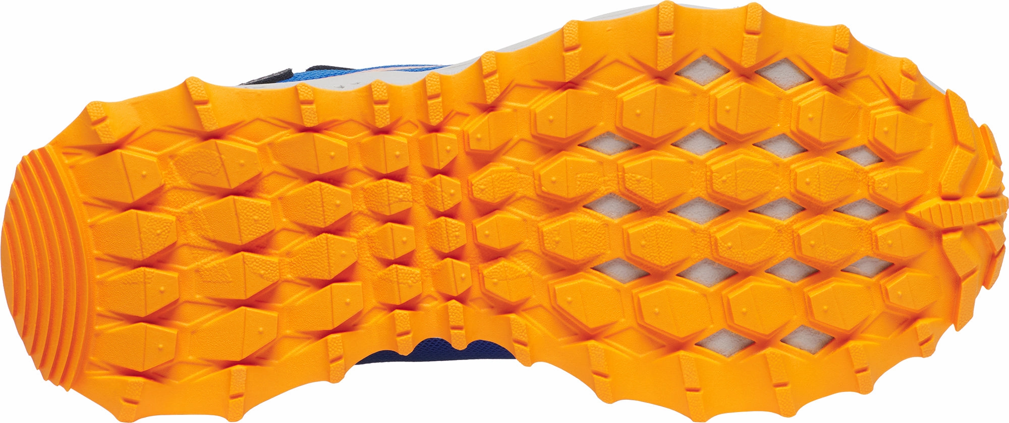 Aerobic Efficiency Stability Support Saucony Peregrine KDZ Shield Junior Trail Running Shoes - Blue