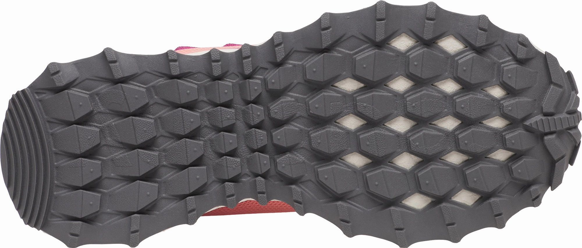 Hyper Durable Outsole Saucony Peregrine KDZ Shield Junior Trail Running Shoes - Pink