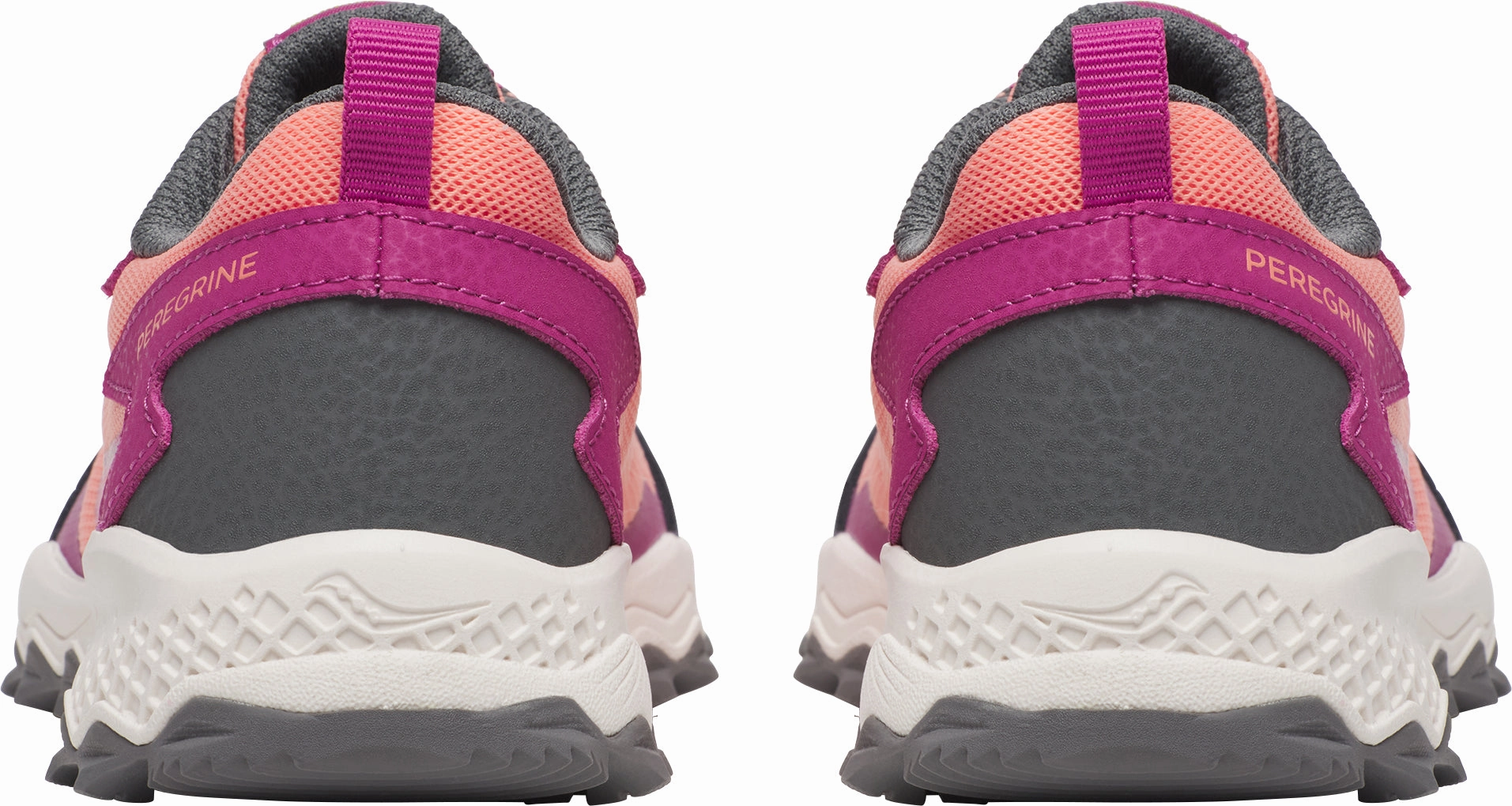 running in international tracks shoes Saucony Peregrine KDZ Shield Junior Trail Running Shoes - Pink