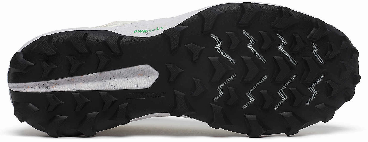 Neutral Cushioning fitness enthusiasts' shoes Saucony Peregrine RFG Mens Trail Running Shoes - White