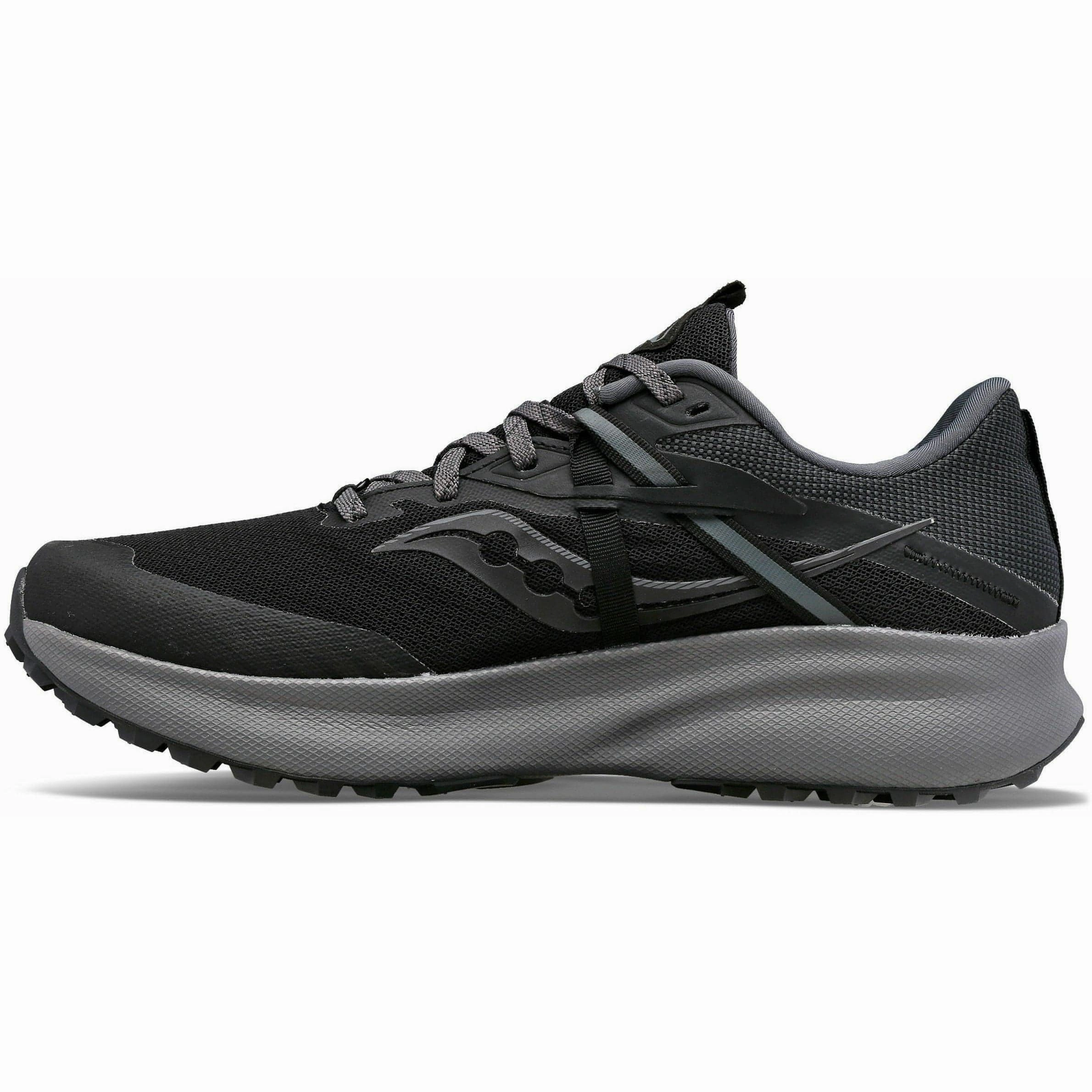 consistent - quality Stability Saucony Ride 15 TR GORE-TEX Mens Trail Running Shoes - Black