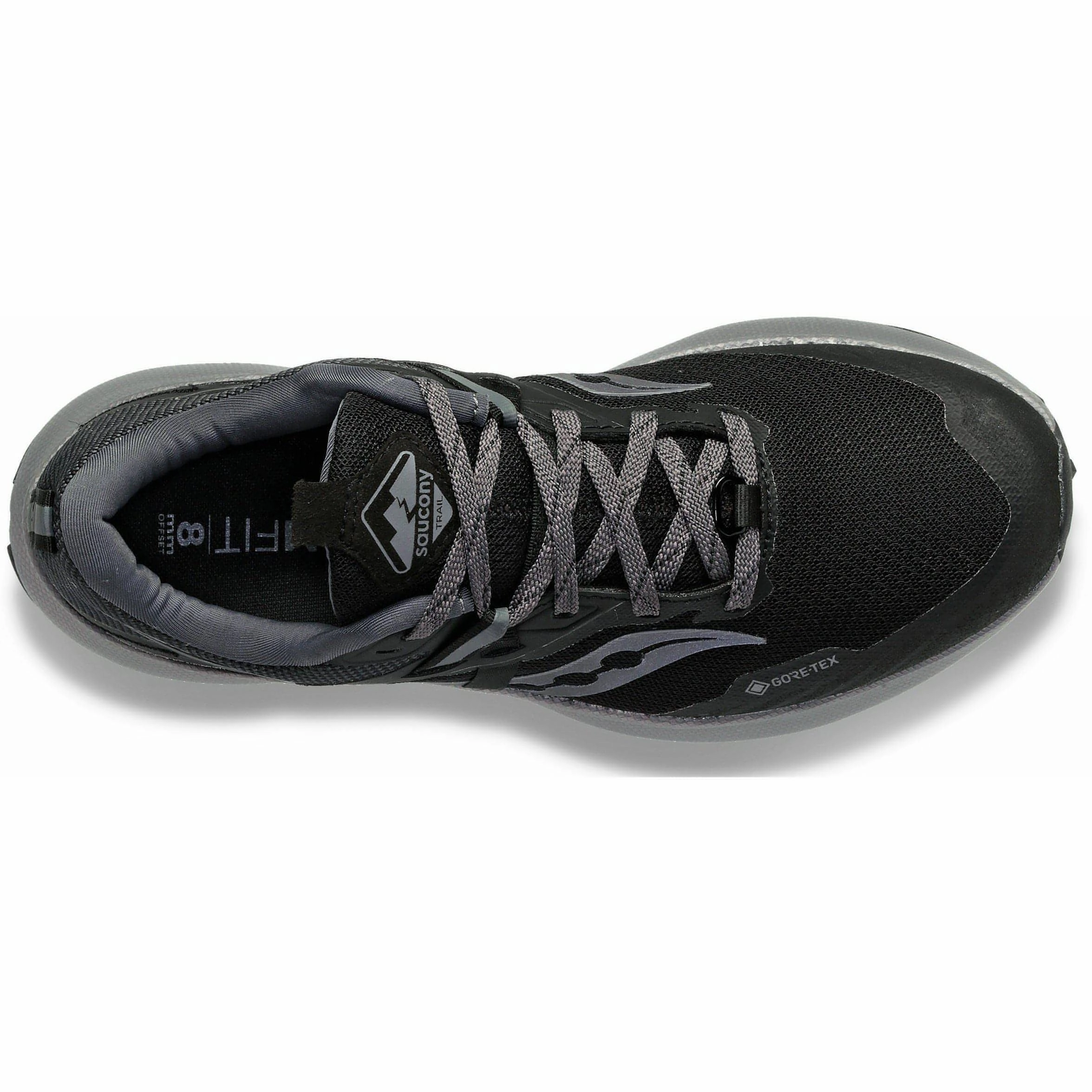 Saucony Ride 15 TR GORE-TEX Womens Trail Running Shoes - Black All - Purpose