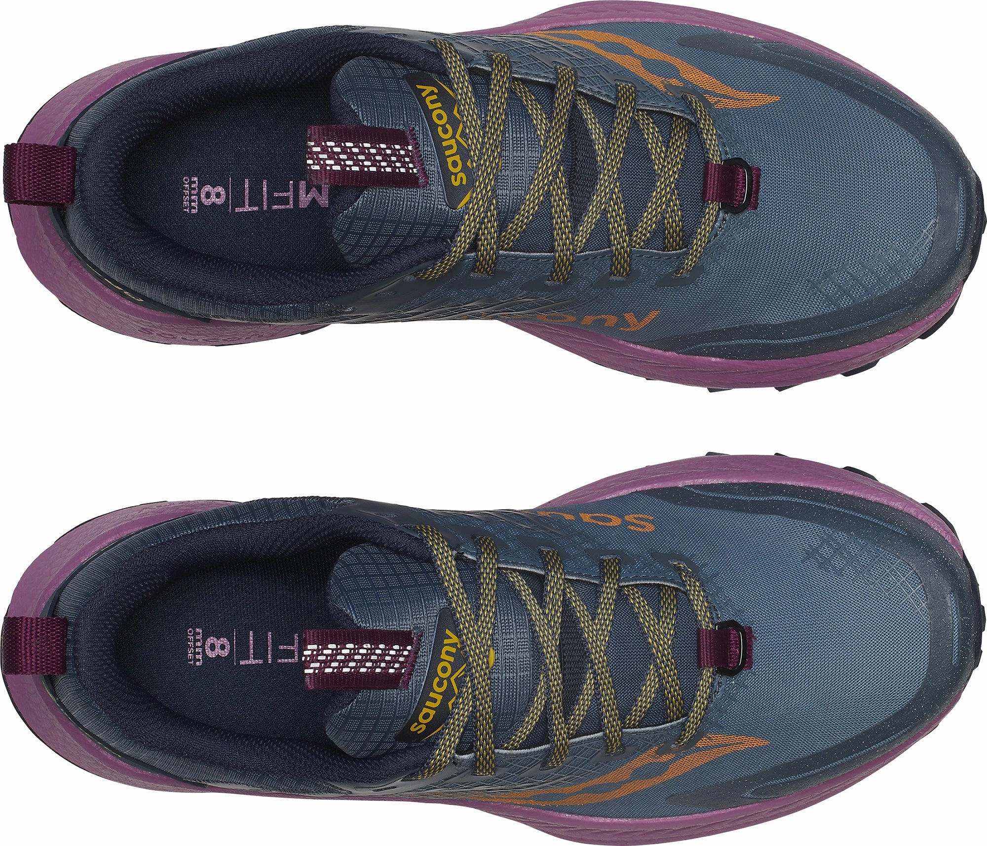 superb traction Saucony Ride TR2 GORE-TEX Womens Trail Running Shoes - Blue