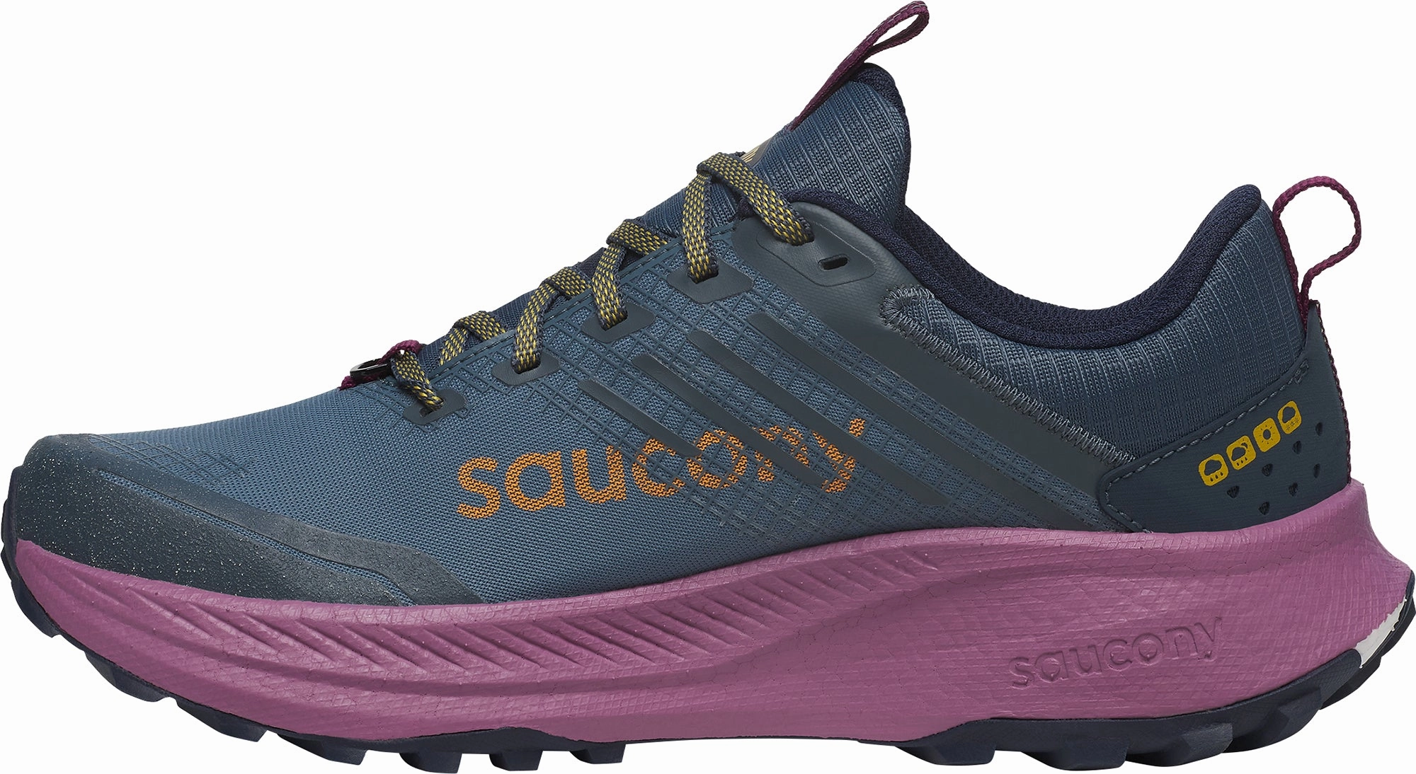 Road grip Saucony Ride TR2 GORE-TEX Womens Trail Running Shoes - Blue