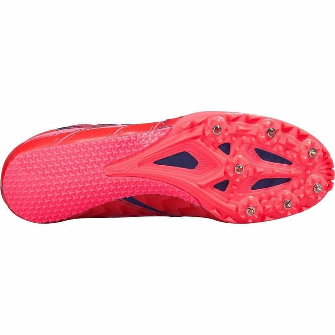 Saucony Spitfire 4 Womens Sprint Running Spikes - Pink Stable Walk Pro Grip
