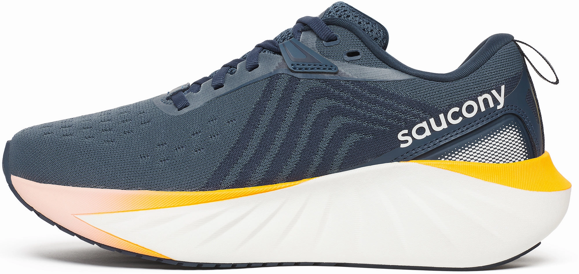 Saucony Triumph 22 Womens Running Shoes - Blue Blown Rubber Sole