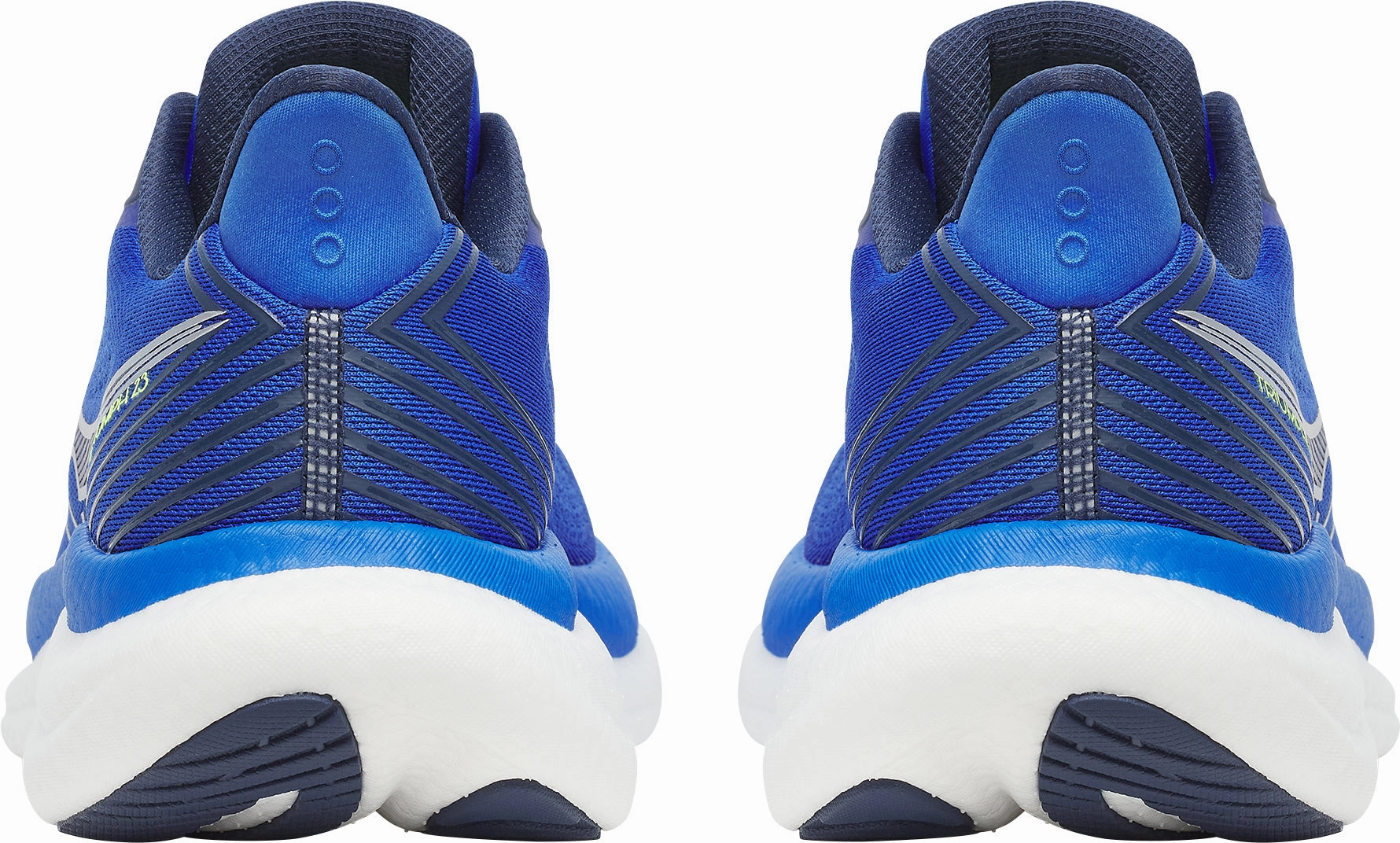 Saucony Triumph 23 Mens Running Shoes - Blue Airflow Enhanced Upper Seamless Toe Box Design