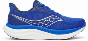 Saucony Triumph 23 Mens Running Shoes - Blue Comfort Heel Cup ultra - running shoes
