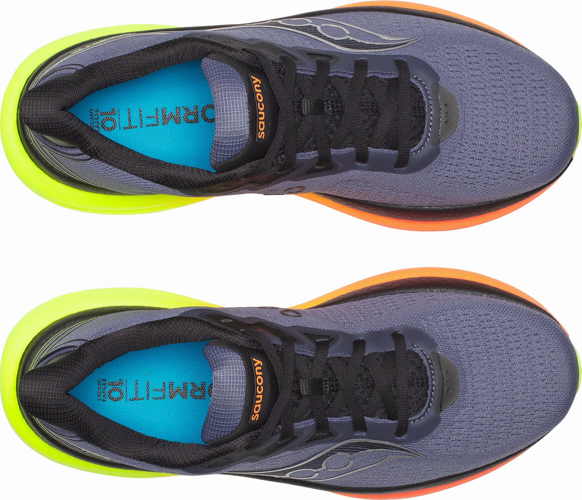 Saucony Triumph 23 Mens Running Shoes - Grey Sunset Run