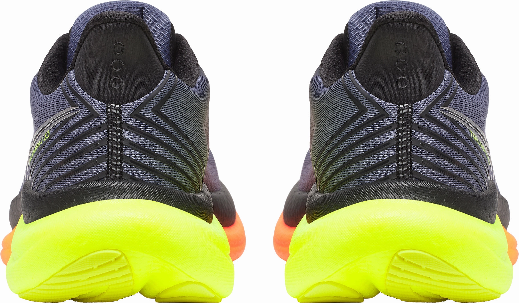 Saucony Triumph 23 Mens Running Shoes - Grey short - distance runner's shoe alternative