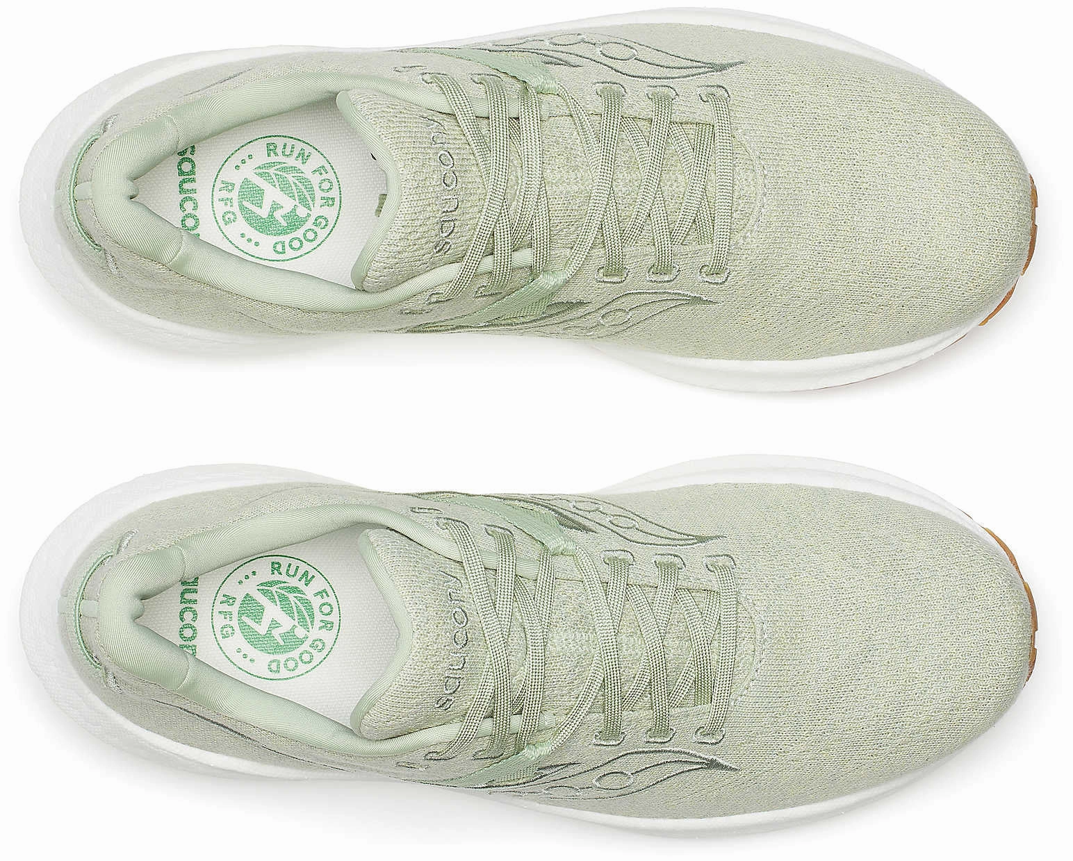 solo running shoe usability Saucony Triumph RFG Mens Running Shoes - Green