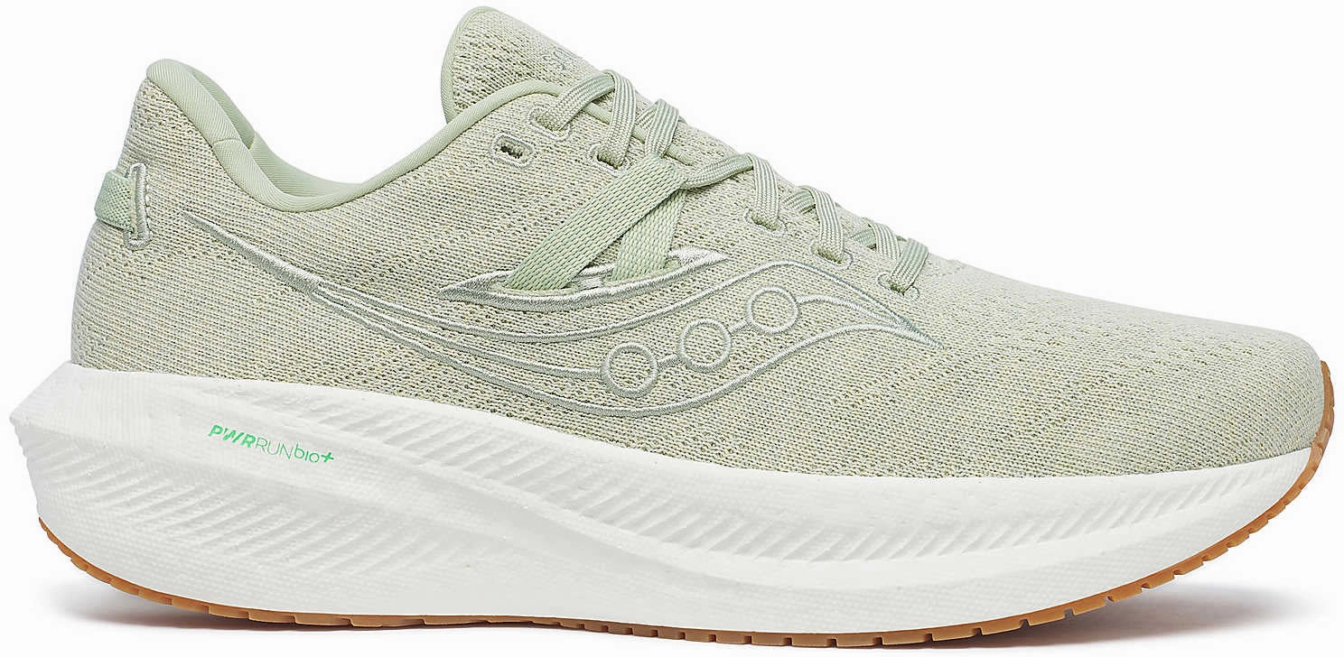 Saucony Triumph RFG Mens Running Shoes - Green slip - on footwear